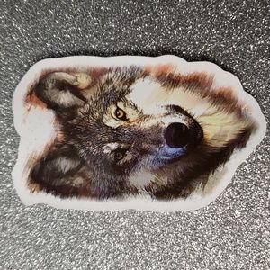ART NATURE WOLF waterproof Sticker